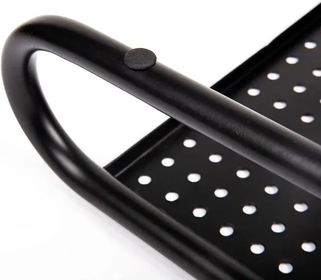 Alt view image 7 of 7 - 2METMONST-BLK Metal Monitor Stand Monitor Riser for Computer Laptop Desk iMac 2-Pack Black