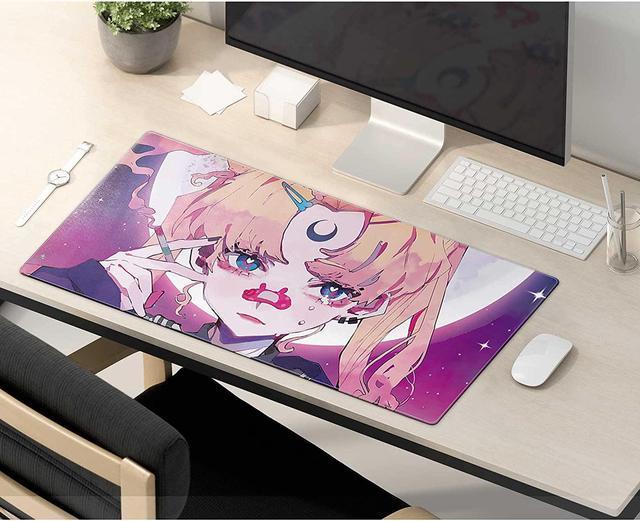 Kawaii Anime Sailor Moon Mouse Pad PC Computer Desk Mat Non-Slip