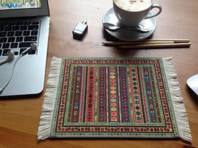Alt view image 3 of 6 - s Persian Style Carpet Mouse Pad Several Images (Desert)