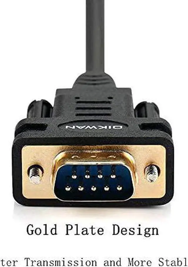 Alt view image 7 of 7 - USB to RS232 USB Serial Adapter with FTDI Chipset USB 2.0 to Male DB9 Serial Cable for Windows 11 10 8 7 Vista XP 2000 Linux and Mac OS(6ft)