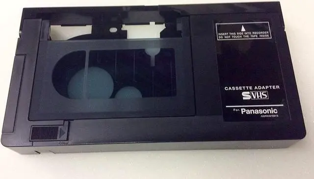 Main image of Cassette Adaptor camcorders svhs VHS-C to vhs ORIGINAL sealed factory