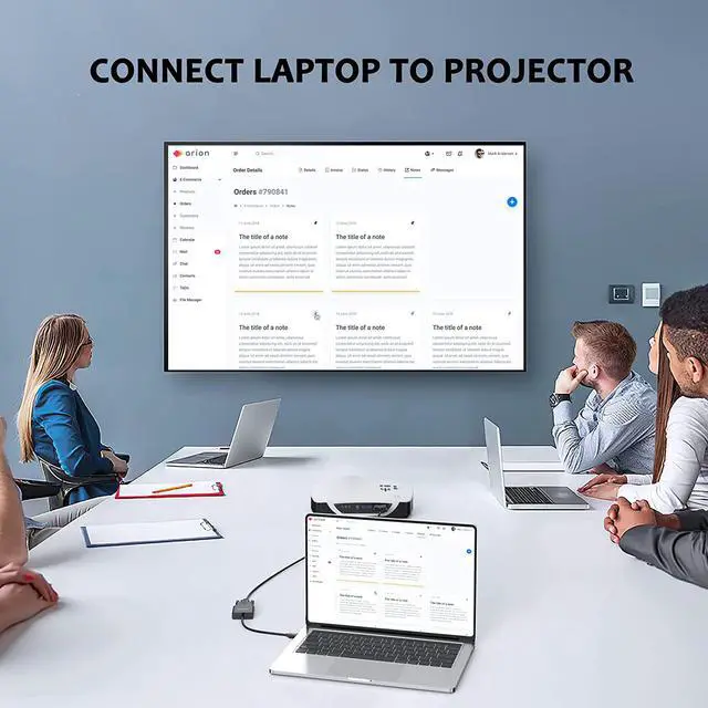 Alt view image 4 of 7 - Mini DisplayPort to VGA Adapter 2 Pack Mini Display Port DP to VGA Cable Converter Male to Female (Thunderbolt and Thunderbolt 2 Port Compatible) Black