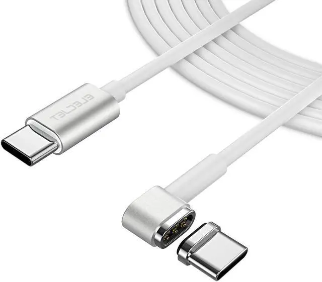 Main image of Elecjet Magnetic USB C to C Charging Cable for MacBook Pro Air iPad Pro 87W PD Fast Charger for iPhone 15 Pro Max  Galaxy S23 Ultra Pixel 8 7 Pro Moto G  XPS Type C Device 6.6ft
