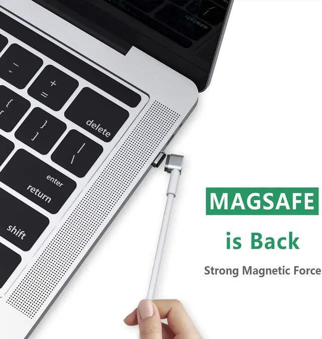 Alt view image 2 of 7 - Elecjet Magnetic USB C to C Charging Cable for MacBook Pro Air iPad Pro 87W PD Fast Charger for iPhone 15 Pro Max  Galaxy S23 Ultra Pixel 8 7 Pro Moto G  XPS Type C Device 6.6ft