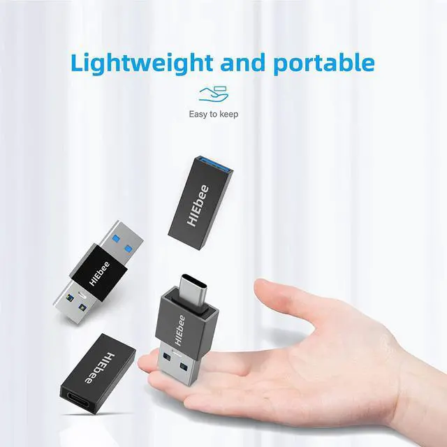 Alt view image 4 of 6 - USB 3.0 A to A Male Adapter USB Female to Female Adapter USB Type-C to USB A Male Adapter USB 3.0 Female to USB C Female Adapter Connector Compatible with Hard Drive Laptop etc