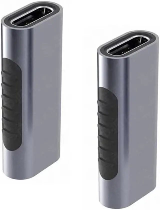 Alt view image 4 of 6 - USB Type C Extension Adapter USB Type C Female to USB Type C Female Adapter 3A & 10Gbps USB 3.1 Extender Coupler Connector Support Video Transmission 2 Pack (USB C FM to USB C FM)