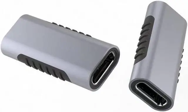 Alt view image 5 of 6 - USB Type C Extension Adapter USB Type C Female to USB Type C Female Adapter 3A & 10Gbps USB 3.1 Extender Coupler Connector Support Video Transmission 2 Pack (USB C FM to USB C FM)