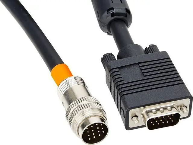 Main image of C2G Legrand RapidRun VGA Flying Lead, Multi-Format Flying Lead, Black Audio Video Cables, 1.5 Foot In-Wall Cable, 1 Count, C2G 60081