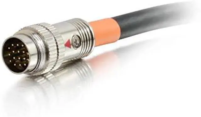 Alt view image 2 of 3 - C2G Legrand RapidRun VGA Flying Lead, Multi-Format Flying Lead, Black Audio Video Cables, 1.5 Foot In-Wall Cable, 1 Count, C2G 60081