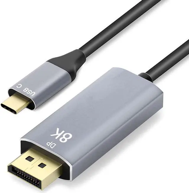 Main image of USB 3.1 Type C USB-C to DisplayPort 1.4 DP 8K 30hz UHD HDTV Cable 2m for Laptop