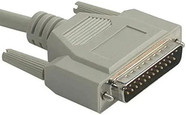 Main image of C2G 02801 DB25 Male to Centronics 36 Male Parallel Printer Cable, Beige (15 Feet, 4.57 Meters)
