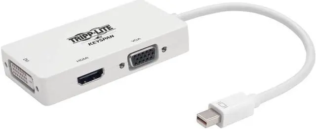 Main image of Tripp Lite 3-in-1 Mini DisplayPort to VGA/DVI/HDMI Adapter