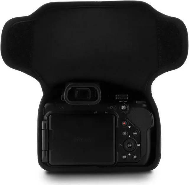 Alt view image 5 of 14 - Ultra Light Neoprene Camera Case Compatible with Nikon Coolpix P1000
