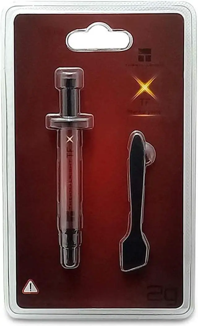 Alt view image 2 of 6 - Thermalright TFX Thermal Compound Paste 14.3 W/Mk Carbon Based High Performance Heatsink Paste CPU for All Coolers Interface Material 2 g with Tool