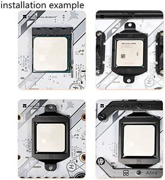Alt view image 4 of 10 - Thermalright AM4 mounting Bracket Retention Bracket CPU Cooler Fan for AMD AM4/3/2 FM1/2 Include TF7 Thermal Paste