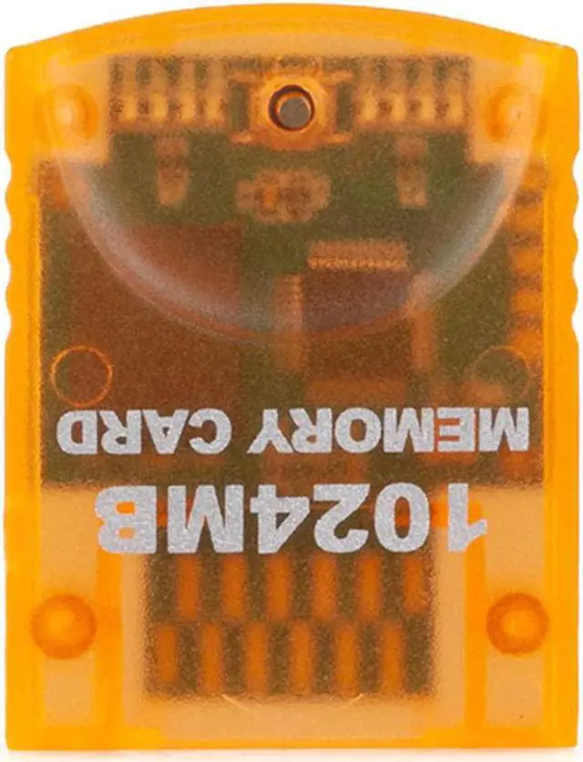 Alt view image 3 of 4 - RGEEK 1024MB(16344 Blocks) High Speed Game Memory Card Compatible for Nintendo Gamecube and Wii Console