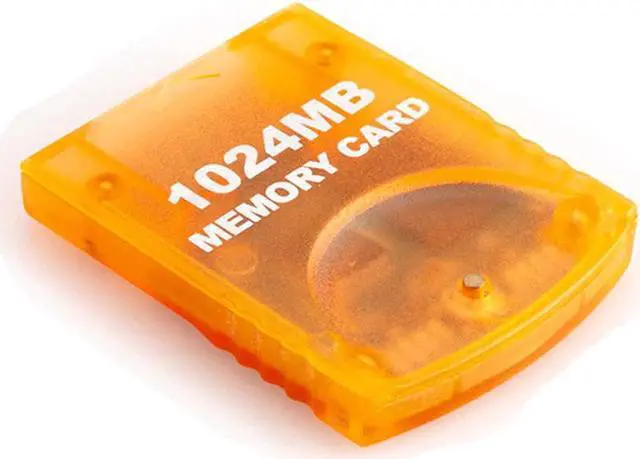 Alt view image 2 of 4 - RGEEK 1024MB(16344 Blocks) High Speed Game Memory Card Compatible for Nintendo Gamecube and Wii Console