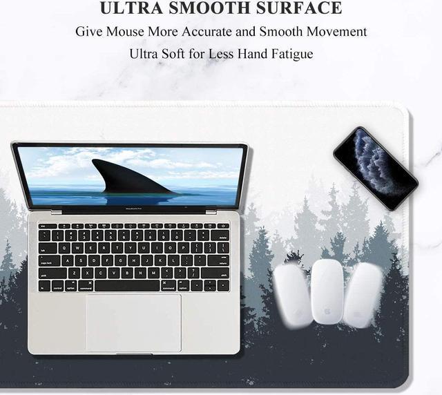 XXL Large Mouse Pad - 35.5x15.5 in Big Gaming Mousepad for Desk with  Superior Smooth Surface & Anti-Slip Base. Extra Large & Extended Long Mouse  and