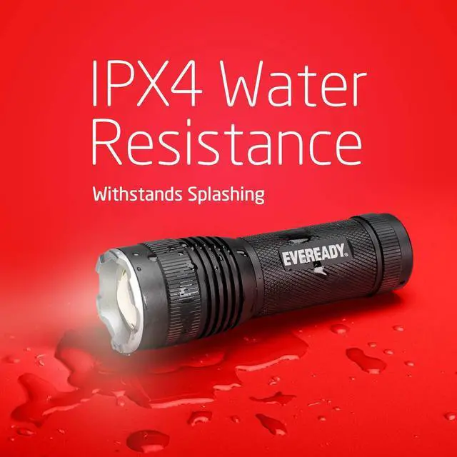 Alt view image 3 of 7 - LED Flashlights (4-Pack) S300 PRO IPX4 Water Resistant Tactical Flashlight Bright EDC Torches for Camping Outdoors Power Outage Emergencies