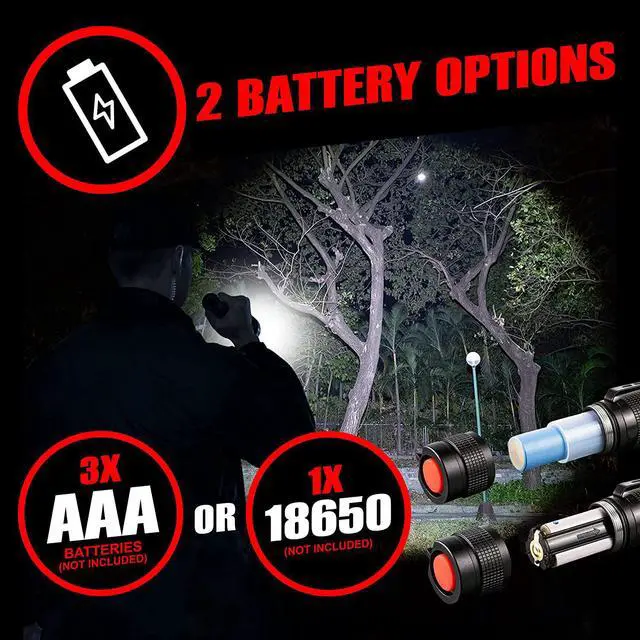 Alt view image 5 of 7 - GearLight LED Tactical Flashlights High Lumens - Mini Flashlights for EDC Carry - Compact Powerful Emergency Flashlights Made from Military-Grade Aluminum - Drop Resistant and Water Resistant