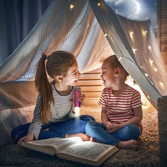 Alt view image 2 of 7 - 30-Pack Mini Flashlight Set Aluminum LED Handheld Torches with Lanyard Assorted Colors Batteries Included for Party Favors Night Reading Camping Power Outage Gift to Christmas