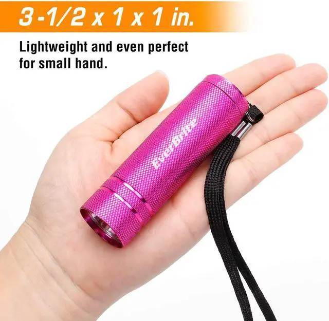 Alt view image 5 of 7 - 30-Pack Mini Flashlight Set Aluminum LED Handheld Torches with Lanyard Assorted Colors Batteries Included for Party Favors Night Reading Camping Power Outage Gift to Christmas