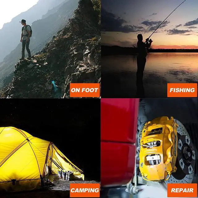 Alt view image 7 of 7 - Flashlight, NICRON N7 600 Lumens Tactical Flashlight, 90 Degree Mini Flashlight Ip65 Waterproof Led Flashlight 4 Modes- Best High Lumens Are For Camping, Outdoor, Hiking Not including BatteriesGift