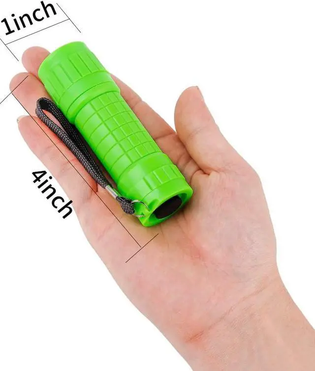 Alt view image 3 of 7 - Small Mini Flashlights Pack of 30 Assorted Colors New Type Cob Light With Battery