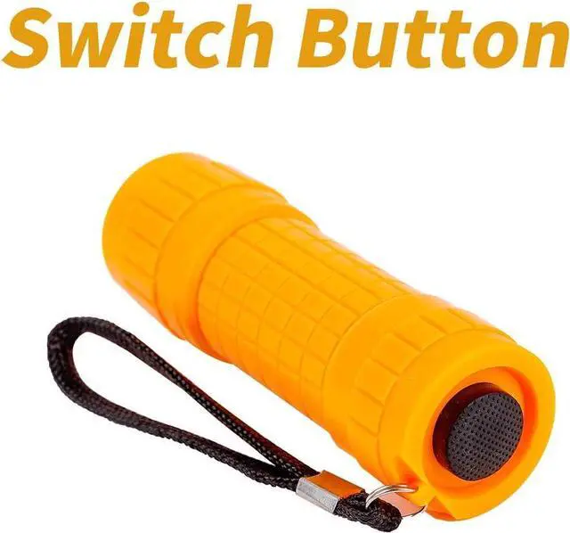 Alt view image 4 of 7 - Small Mini Flashlights Pack of 30 Assorted Colors New Type Cob Light With Battery