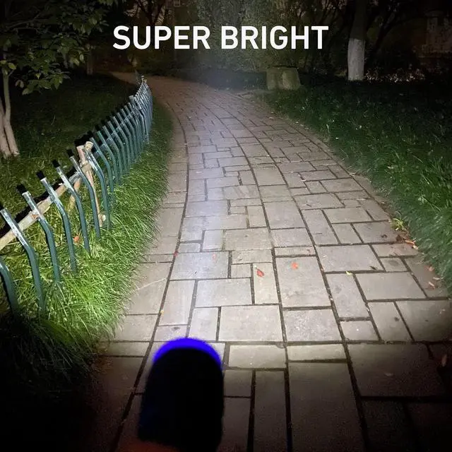 Alt view image 5 of 7 - 10-Pack Professional Outdoor Mini Flashlights Set, Super Bright 100 Lumen LED Flashlights, Small Flashlights Pack with 30-Piece AAA Dry Batteries Included