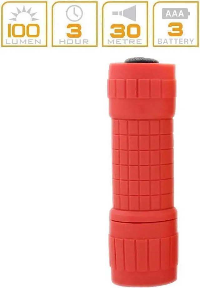 Alt view image 5 of 7 - 30-Pack Small Mini Flashlight Set 5 Colors COB LED Handheld Flashlight with Lanyard 90-Pack AAA Battery Included for Kids/Night Reading/Party/Camping/Emergency/Hunting