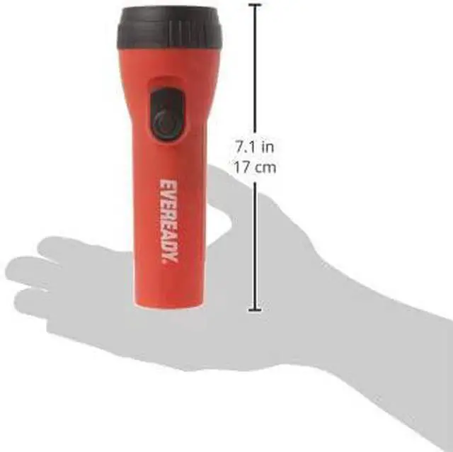 Alt view image 2 of 3 - EVEREADY LED Flashlight Bright Flash Light Durable and Easy-to-Use Perfect Flashlights for Camping Accessories Emergency Survival Kits Safe Flashlights for Kids Batteries Included
