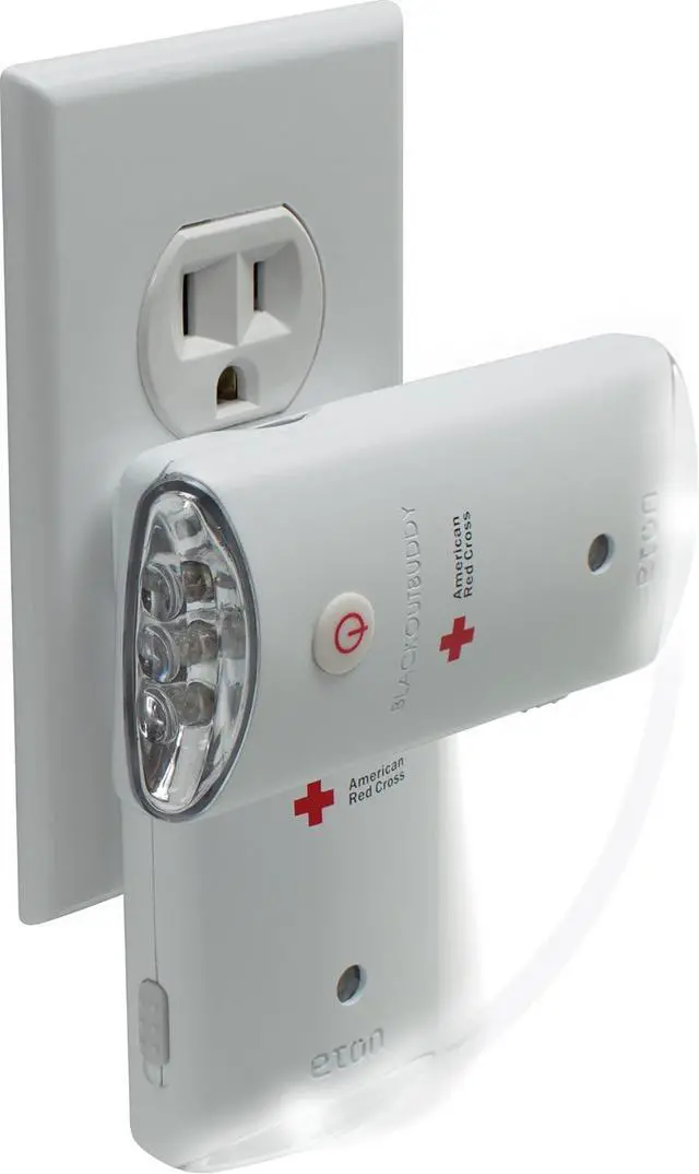 Alt view image 3 of 3 - American Red Cross Blackout Buddy Swivel Emergency Flashlight (Pack of 3)