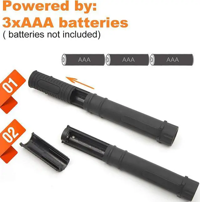 Alt view image 4 of 6 - COB LED Work Flashlight with Magnetic Base and Clip Multi-Function Pocket Pen Light Inspection Work Light, 4 PCS