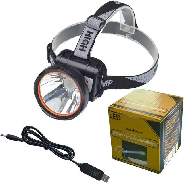 Alt view image 7 of 7 - Super Bright LED Rechargeable Headlamp Flashlight Torch HeadLamp for Mining Camping Hiking Fishing