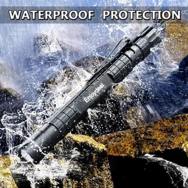 Alt view image 6 of 7 - 5PCS LED Pen Light Flashlight Ultra Slim 1000LM Penlight Waterproof Pocket Flashlight for Indoor Outdoor Inspection Work Repair and Emergency 5.5inch