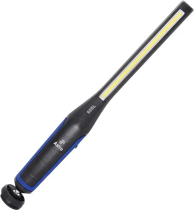 Alt view image 2 of 6 - Astro Pneumatic Tool 65SL 650 Lumen Rechargeable LED Slim Light W/Top Flashlight