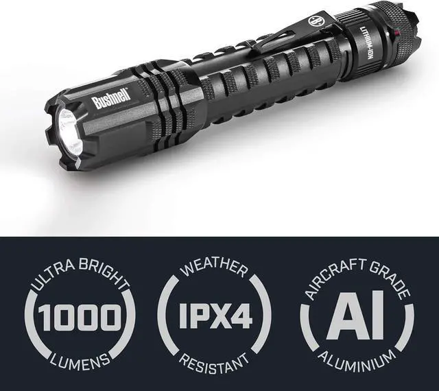 Alt view image 4 of 7 - Bushnell PRO 1000L Rechargeable Flashlight