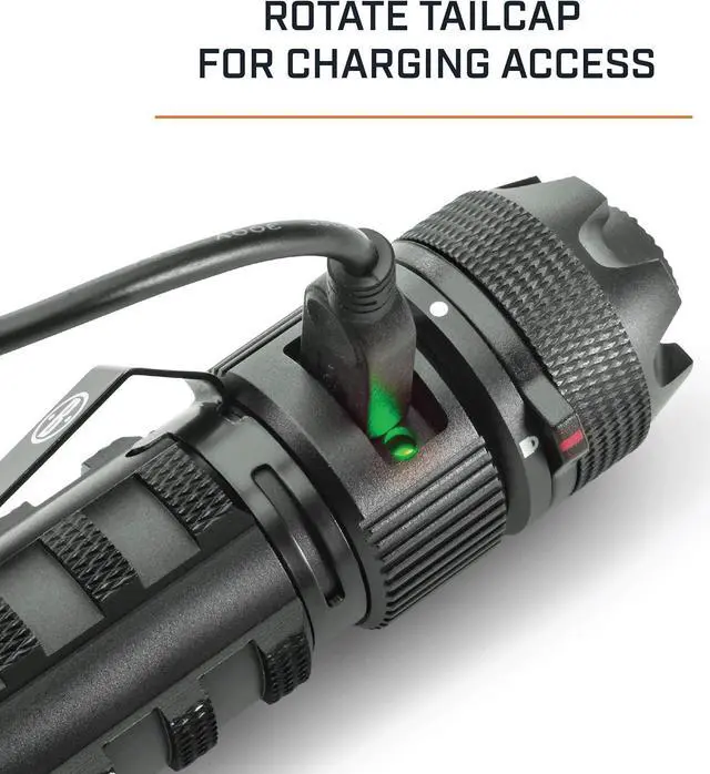 Alt view image 5 of 7 - Bushnell PRO 1000L Rechargeable Flashlight