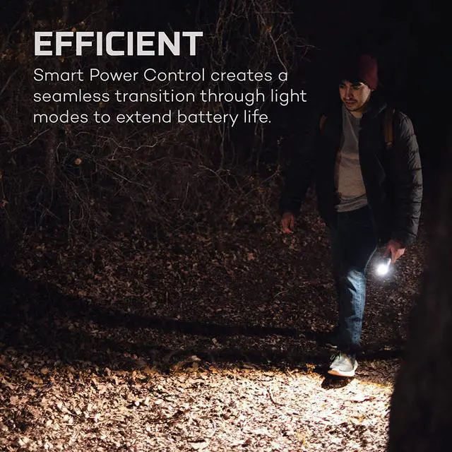 Alt view image 4 of 7 - NEBO Davinci 2000 Flashlight & Portable Charger | 2000 Lumens, 4 Light Modes, USB Rechargeable Power Bank, Waterproof, Super Bright LED Camping Light, Includes Charging Cable