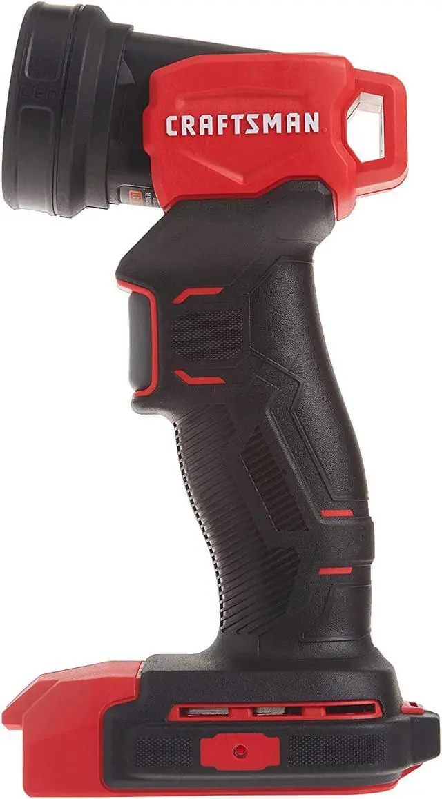 Alt view image 3 of 7 - CRAFTSMAN V20 LED Work Light, Cordless Handheld, 140 Lumens, Bare Tool Only (CMCL020B)