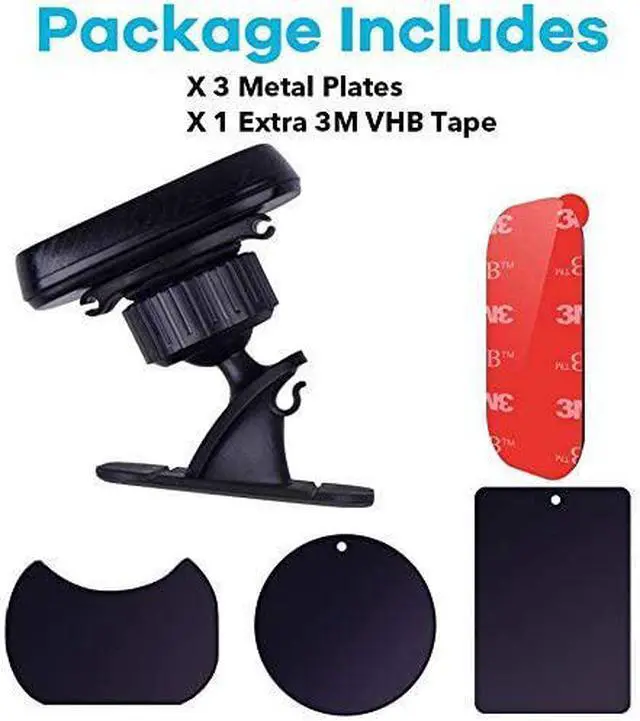 Alt view image 5 of 7 - Magnetic Car Phone Mount Apps2Car Stick On Dashboard Magnet Phone Holder for Car Dash Mount Cell Phone Holder with Strongest VHB Adhesive Phone Magnetic Holder for Car Magnetic Phone Dash Mount