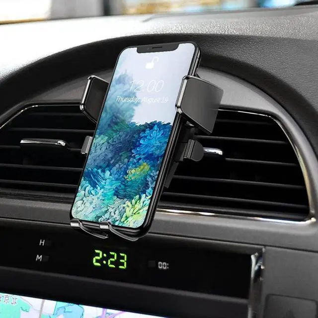 Alt view image 7 of 7 - Phone Holder for Car, 360°Rotatable Car Phone Mount for Windshield Dashboard Air Vent, Universal for All Cell Phone and More Devices with Suction Cup and Clip