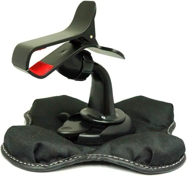 Alt view image 3 of 7 - Claw-X Nonslip Smartphone Beanbag Friction Dashboard Mount for Galaxy S24 S25 i Phone 15 16 Pro MAX Ultra OnePlue Google Pixel 9 (All Smartphones up to 4 inch Wide)