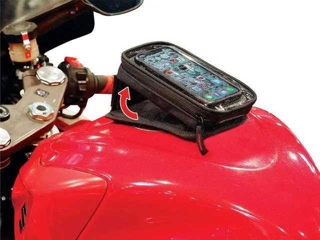 Alt view image 4 of 7 - Nelson-Rigg Route 1 Magnetic Phone Holder, Black (NR-50)