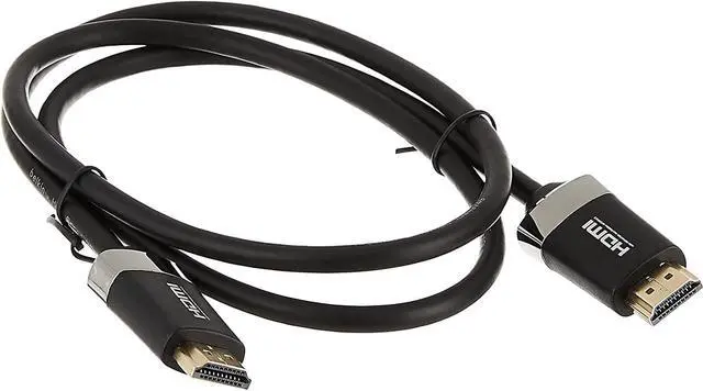 Alt view image 2 of 4 - Belkin AV10050bt1M HDTV High-Speed HDMI Cable with Ethernet, 4K / Ultra HD Compatible, 1m/3.3'