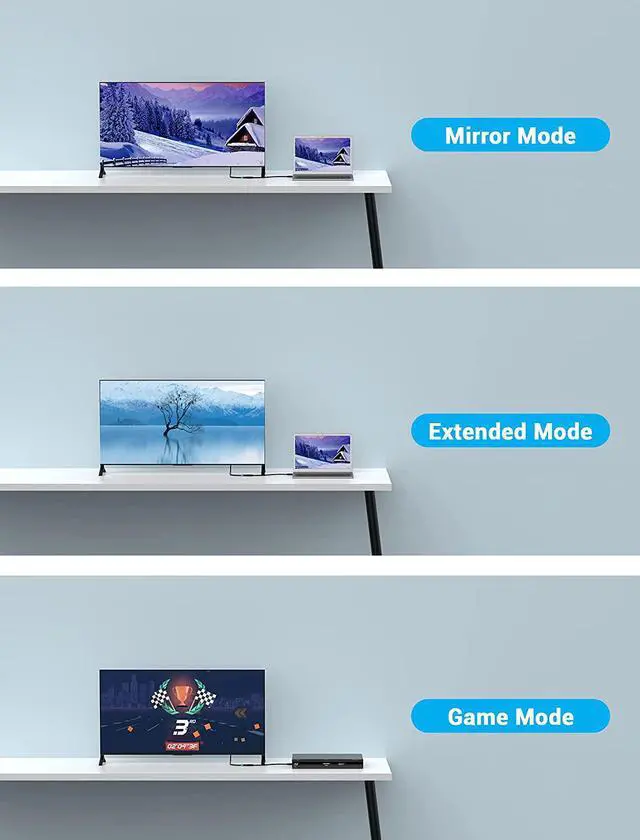 Alt view image 6 of 7 - HDMI Extension Cable 1.6FT 4K 60Hz HDMI Extender Male to Female Cord Compatible with TV  Laptop Xbox Blu-Ray PS5/PS4 Switch