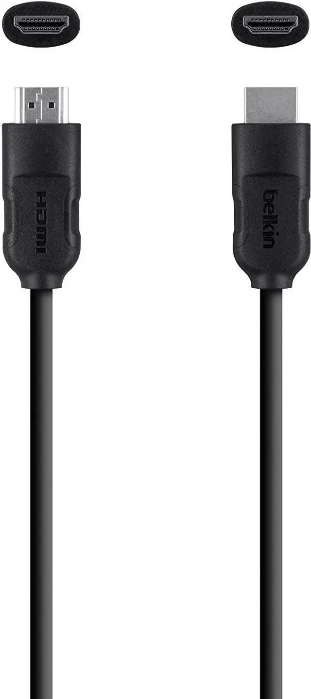 Alt view image 2 of 3 - Belkin HDMI To HDMI Cable (Supports Amazon Fire TV and other HDMI-Enabled Devices), HDMI 2.0 / 4K Compatible, 20 Feet