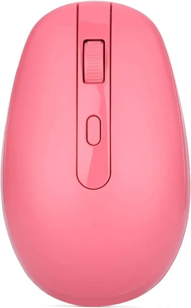 Main image of Wireless 2.4G Silent Mouse Computer Mouse with USB Nano Receiver for Laptop PC Mac Chromebook Windows (Pink)