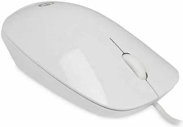 Alt view image 2 of 3 - Merapi Wired USB Optical Mouse White 853239-001 FFSUT0A